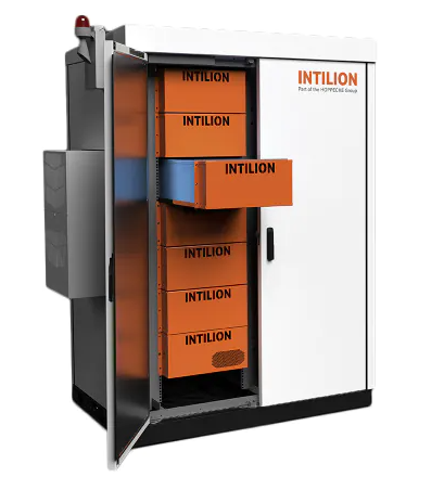 INTILION Solarspeicher SCALEBLOC POWER 73 KWH / 50 KVA ZELLCHEMIE NMC, 65,6 KWH NUTZBAR, 50,0 KVA WR