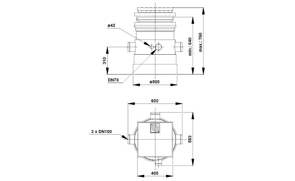 GRUNDFOS LIFTAWAY B40-1 Art. 96003974