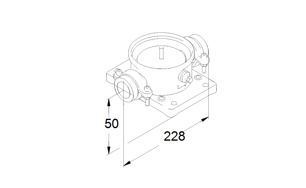  GRUNDFOS Verbindungsflansch für FlexiClamp Art. 96449743