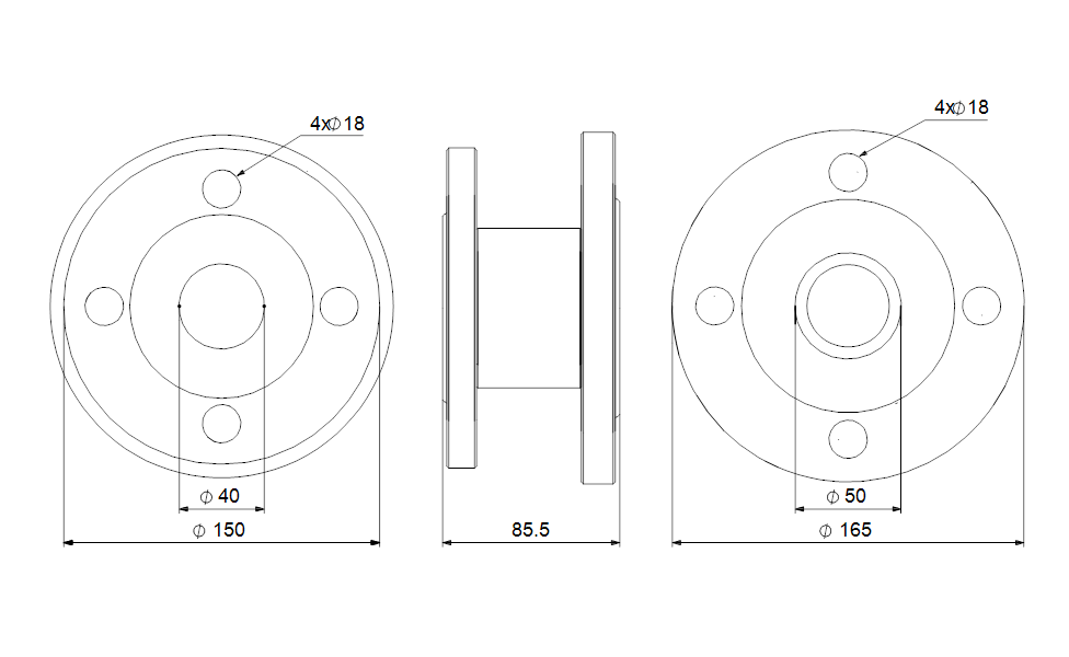 GRUNDFOS LM/LP->TP exchange set, DN40=>DN50  Art. 96497645
