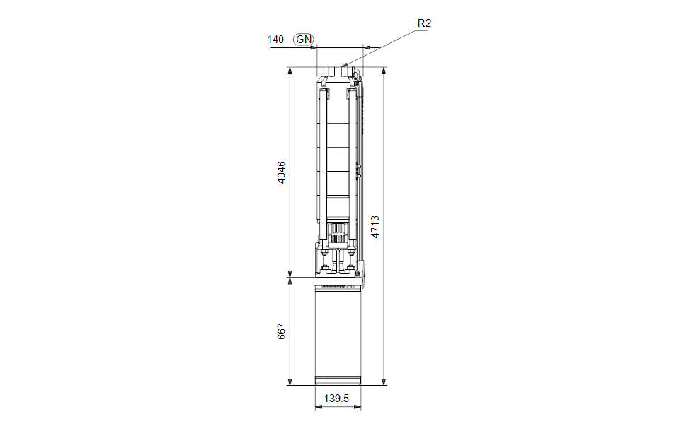GRUNDFOS Unterwasserpumpe SP 9-69 Art. 98699078