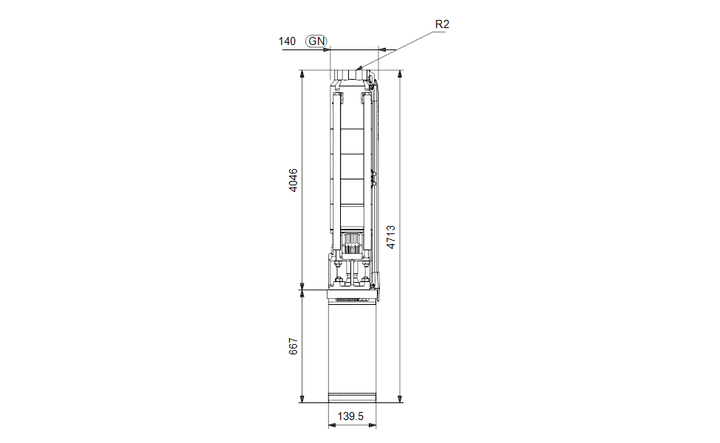 GRUNDFOS Unterwasserpumpe SP 9-69 Art. 98699078