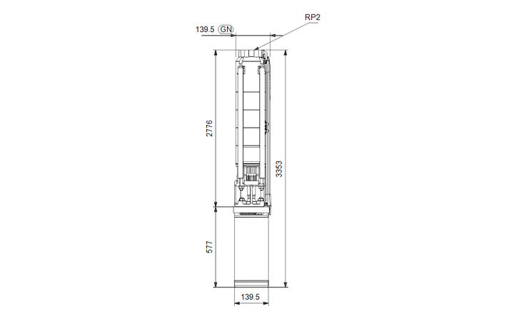 GRUNDFOS Unterwasserpumpe SP 11-33 Art. 98699331