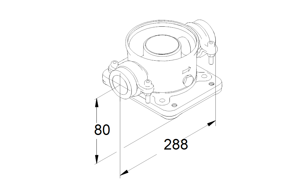 GRUNDFOS Verbindungsflansch für FlexiClamp Art. 96500276
