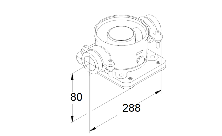 GRUNDFOS Verbindungsflansch für FlexiClamp Art. 96500276