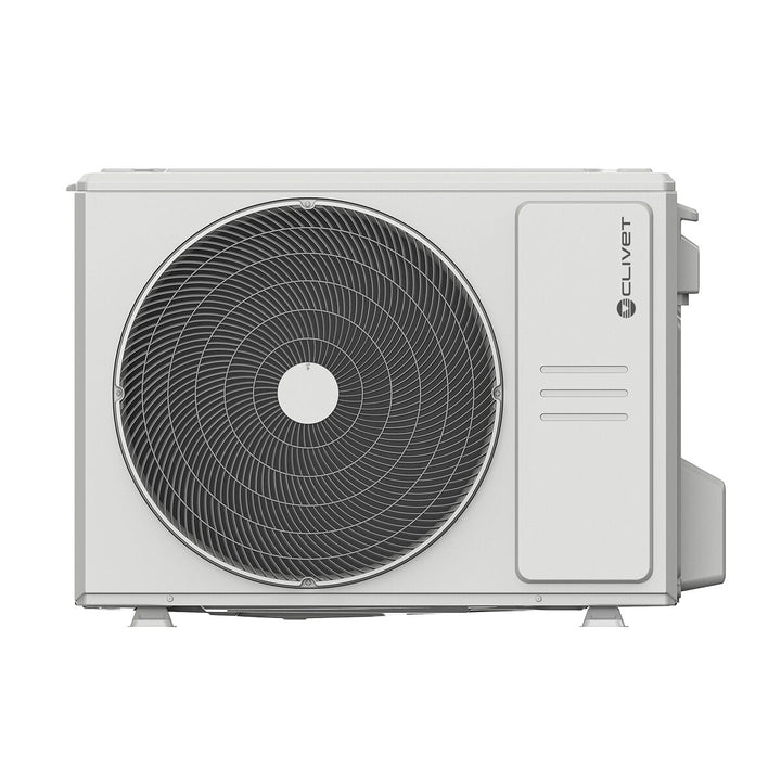 Clivet Cristallo 2 9000+12000+12000 BTU – Multisplit-Klimagerät (3 Innengeräte), 7,9/8,2 kW, R32, A++/A+, WLAN