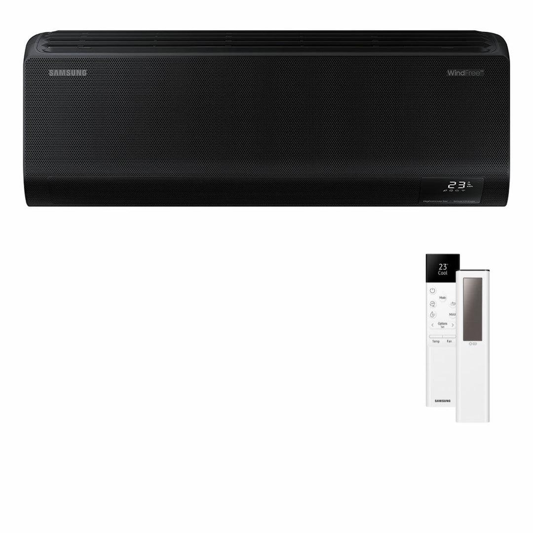Samsung Windfree Black 7000+9000+9000+9000 BTU – Multisplit-Klimagerät (4 Innengeräte), 7,65/8,69 kW, R32, A++/A+, WLAN