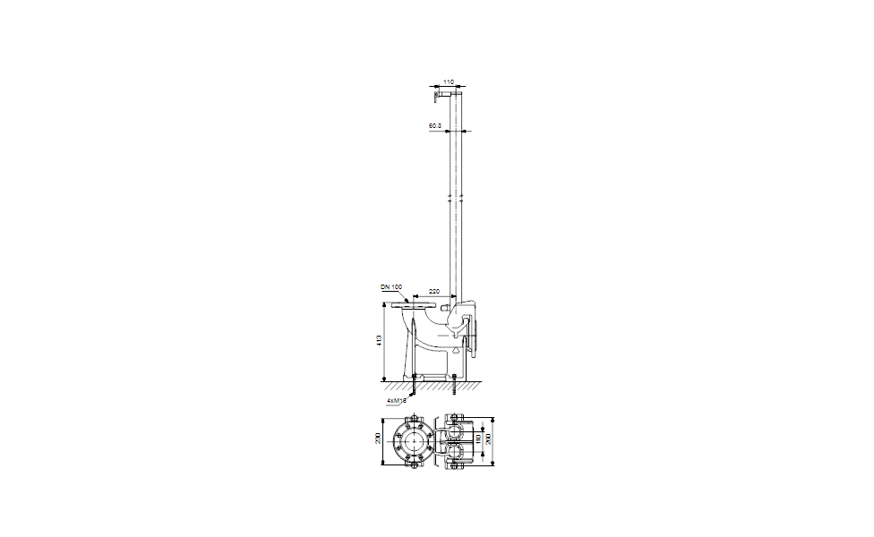 GRUNDFOS Zubehör für Abwasserpumpe Auto coupling set Art. 96102240