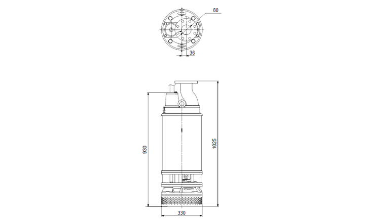 GRUNDFOS Tauchmotorpumpe DWK.H.7.80.110.5.0D Nr. 99509662