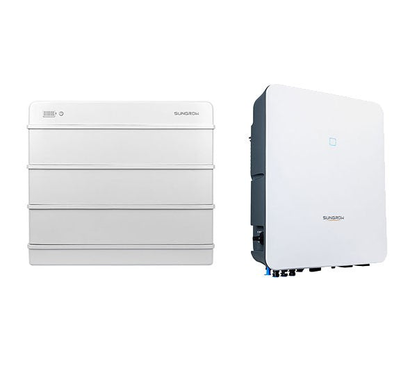 SUNGROW HV-Speichersystem, 6,4 kWh nutzbar, 3-phasig, Sungrow SBR064 V13.2 + SH8.0RT-V112