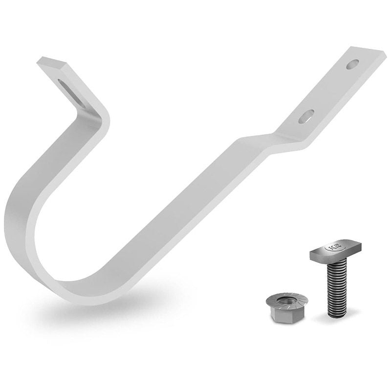 K2 SYSTEMS - Crochet de fixation pour tuiles plates SingleHook Flat Tile Set - 2002568