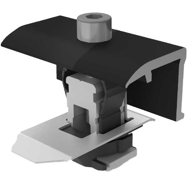 K2 SYSTEMS - Etrier EndClamp 25-40mm Noir - 2004545