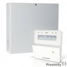 Integra 32-Paket mit weißem INT-KLFR-Näherungs-LCD-Bedienteil