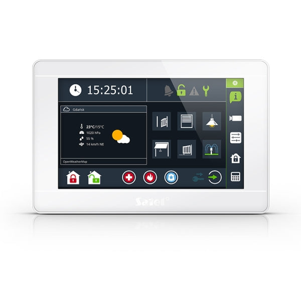 Integra INT-TSI 7" komplett weißer Touchscreen für INTEGRA (Schulung erforderlich)