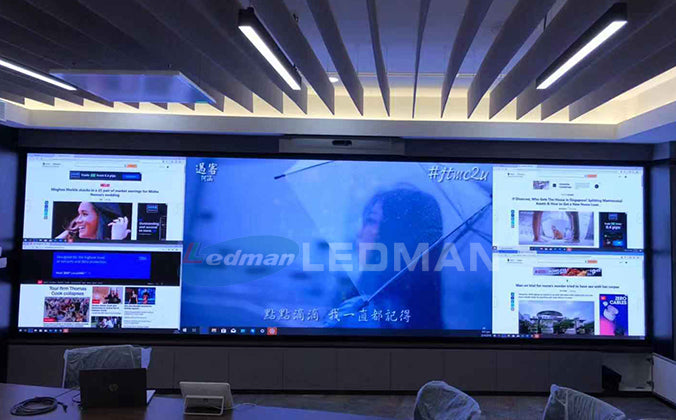 Ledman M1.9 165" ledwall