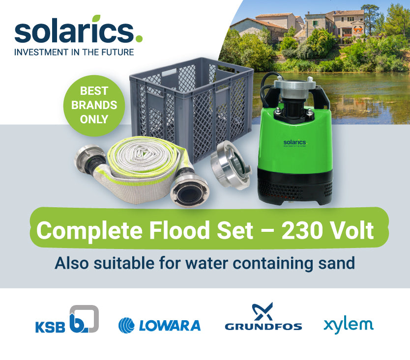 Solarics Flutbox - 230 Volt - sofort einsatzbereit