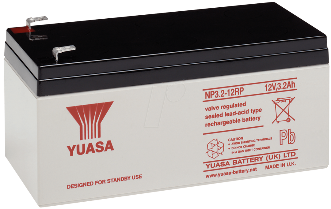 Yuasa Y-NP3.2–12 Bleiakku Batteriespeicher 12 V 3,2 Ah