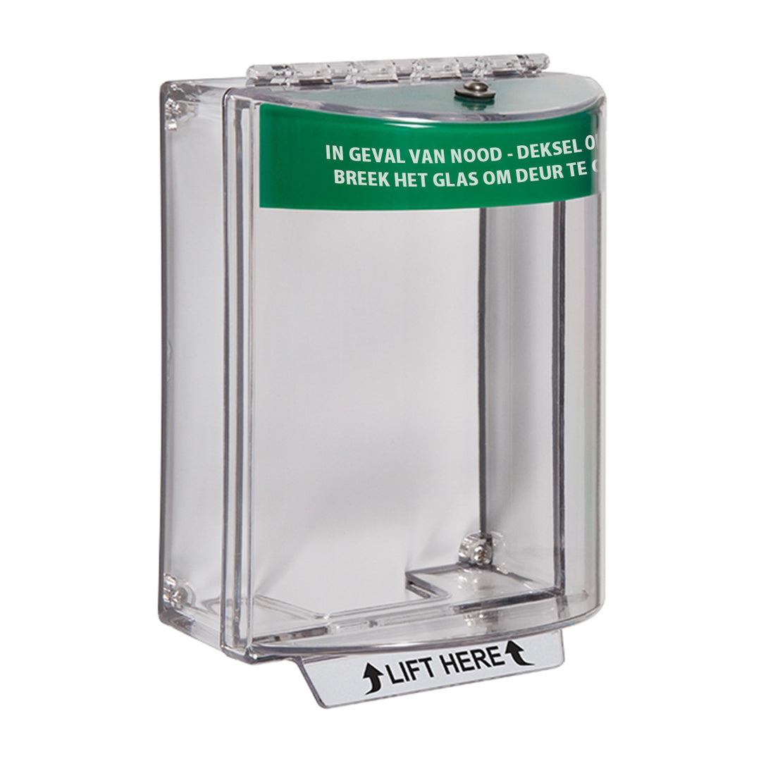 STI Universal Stopper, Grün, Aufputzmontage, Ausgang STI-13110EG-NL