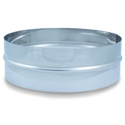 Mercatub Verbindungsnippel für Wickelfalzrohr Edelstahl AISI 304 matt Ø 250 mm beidseitig Nippel CA02027