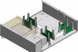 Beveiliging Discount 60121 Montagehalterung für Erweiterungsplatinen
