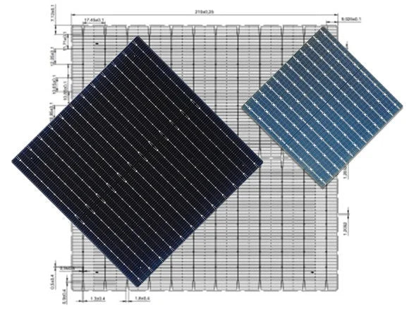 Xuzhou Hanhai New Energy Co., Ltd - Zellen - 210-12BB Bifacial Cell 210-12BB - Art. 25794