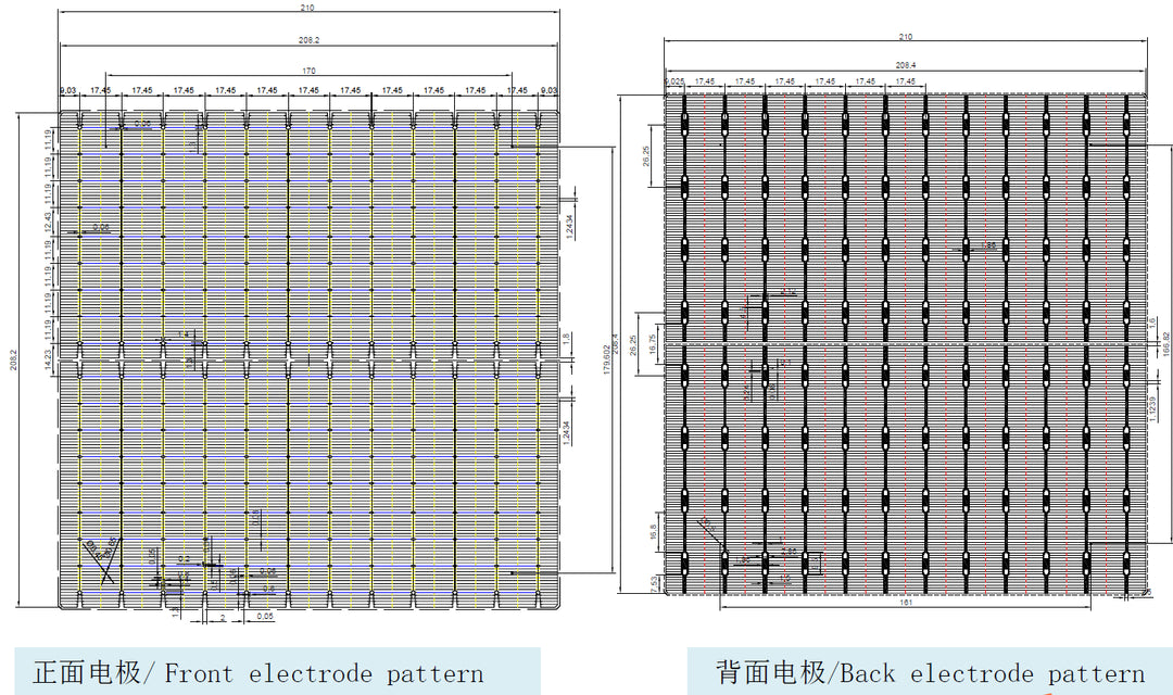 Just Solar Group Limited - Zellen - 210-12BB Bifacial Solar Cell 9,83 - Art. 28295