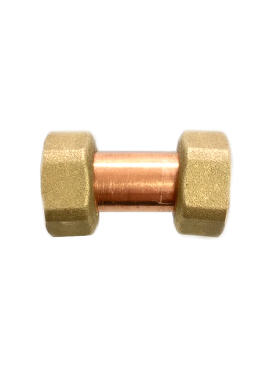 Techmac Anschlussstück gerade Kupfer 1/2" IG x 1/2" IG