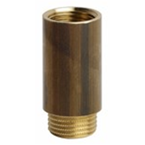 Crolla Hahnverlängerung Messing roh 1/2", 4 cm