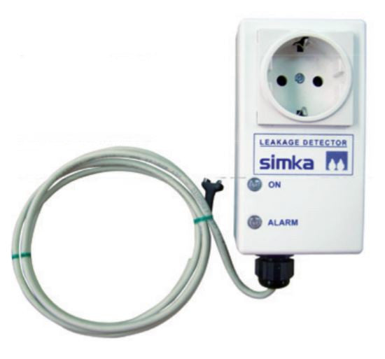 Inpro Heizöl-Leckagemelder mit Steckdose und Sonde 1,5 m 230 VAC