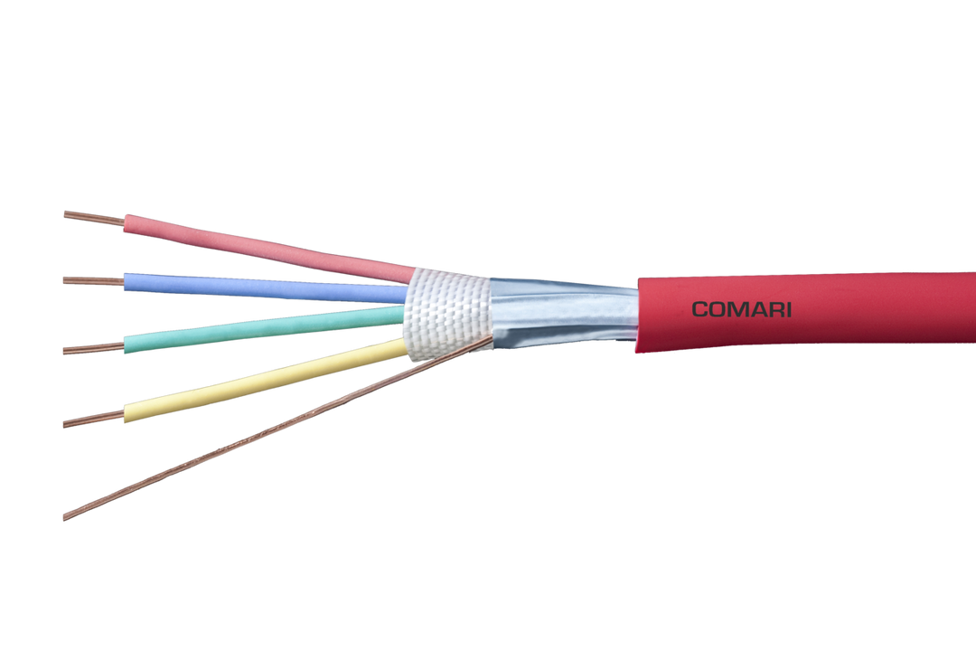 Comari Brandmeldekabel JE-H(st)H 8x2x0,8mm E30/E60 (Funktionserhalt 30 Minuten)