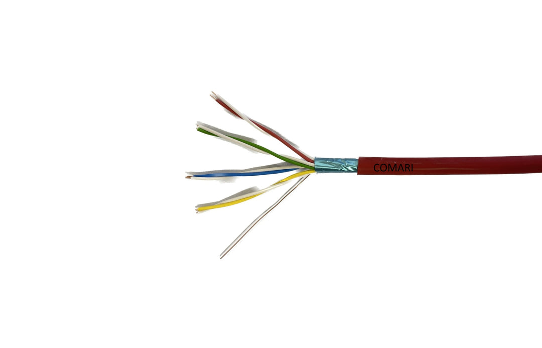 Comari ASAR0808MB Brandmeldekabel 4 x 2 x 0,8 mm² Zubehör