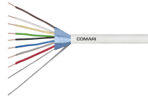 Comari Alarmkabel 8x0,5mm Af Cca-s1,d1,a1 Halogenfrei