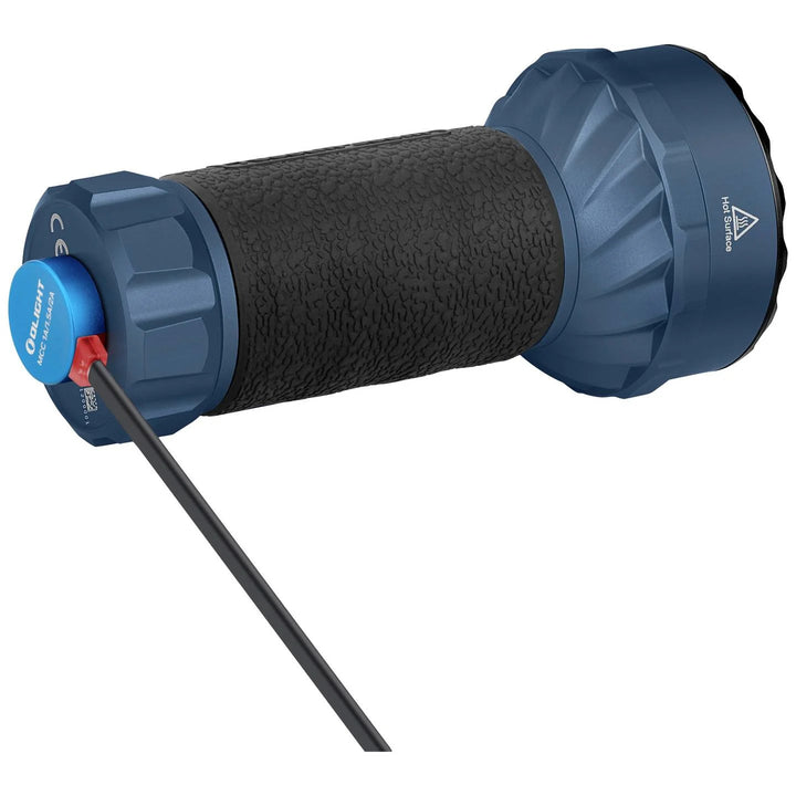 OLight Marauder Mini midnight blue Professionelle LED Taschenlampe mit Flut- und Fernlicht