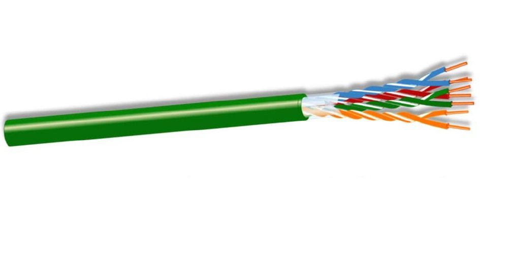 Comari BELDEN UTP Cat 5e B2ca-s1a, d1,a1 Grün Halogenfrei.