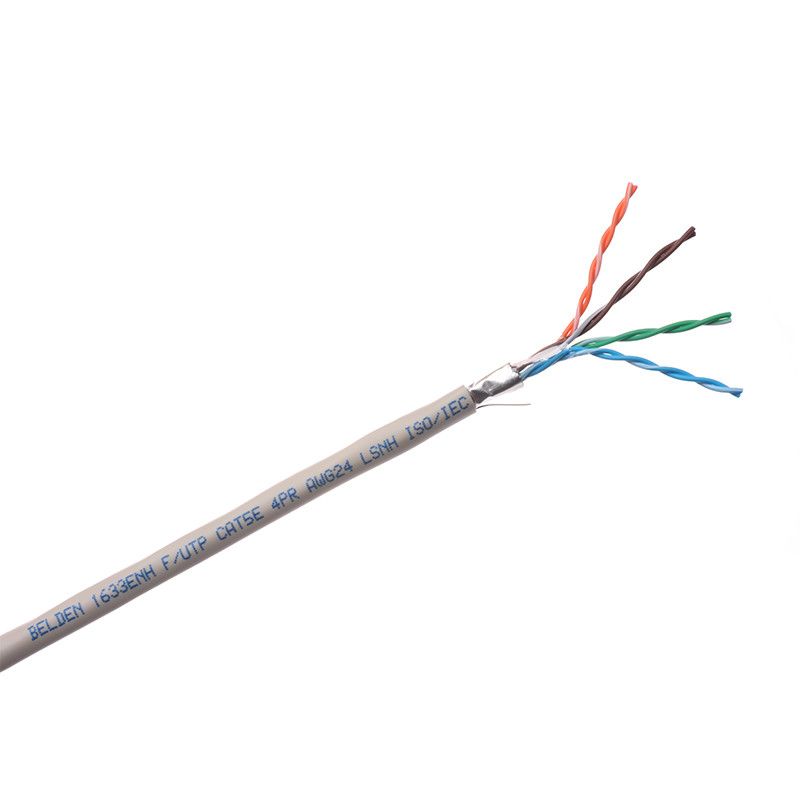 Comari BELDEN F/UTP Cat 5e LSNH Grau 1633ENH Dca-s2,d2,a1 Halogenfrei
