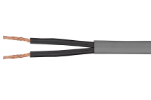 Comari HSLH-OZ (Lautsprecherkabel) 2x1,5mm² 200m Grau Cca-s1,d1,a1 Halogenfrei