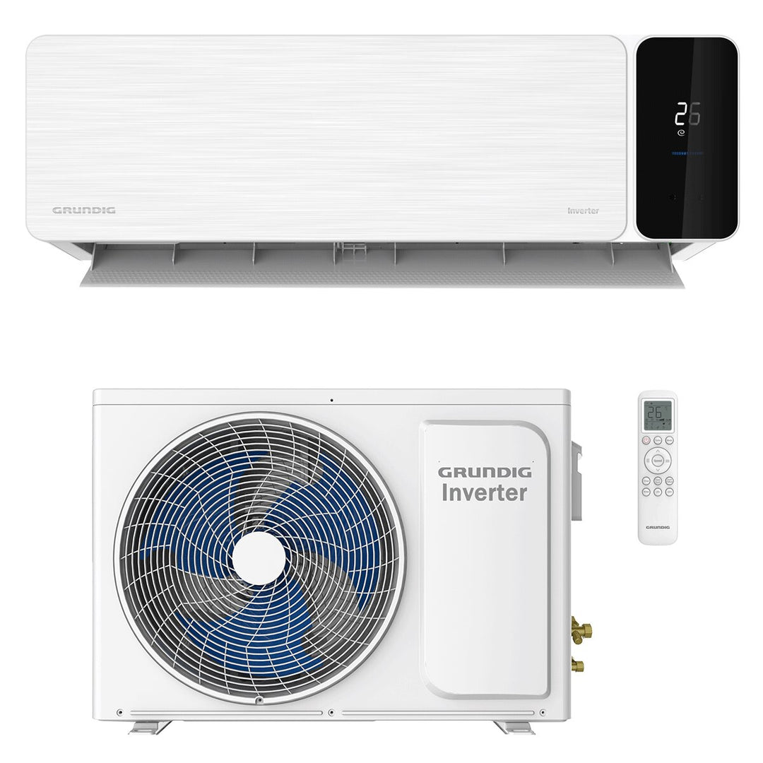 GRUNDIG PROLOGUE GR-4 9000 BTU – Split-Klimagerät, 2,5/2,4 kW, R32, A++/A+, WLAN, Weiß