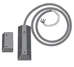 Satel 751100 Magnetkontakt für Garagentore mit 2 m Kabel Zubehör