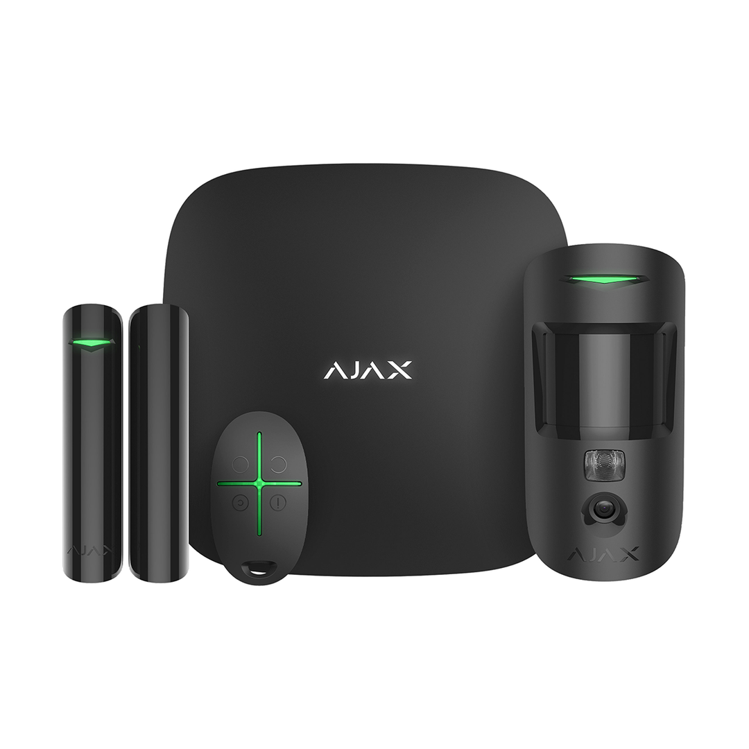 Ajax Starter Kit Cam BL, Hub2, MotCam, DrPr, SpCtrl