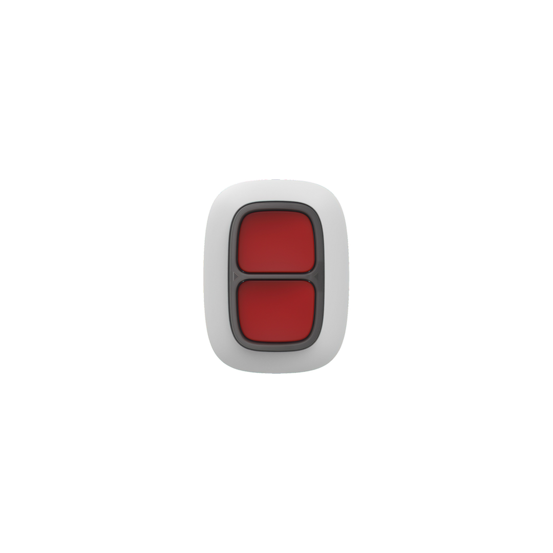 Ajax Double Button WH, 2-Tasten-Panikknopf