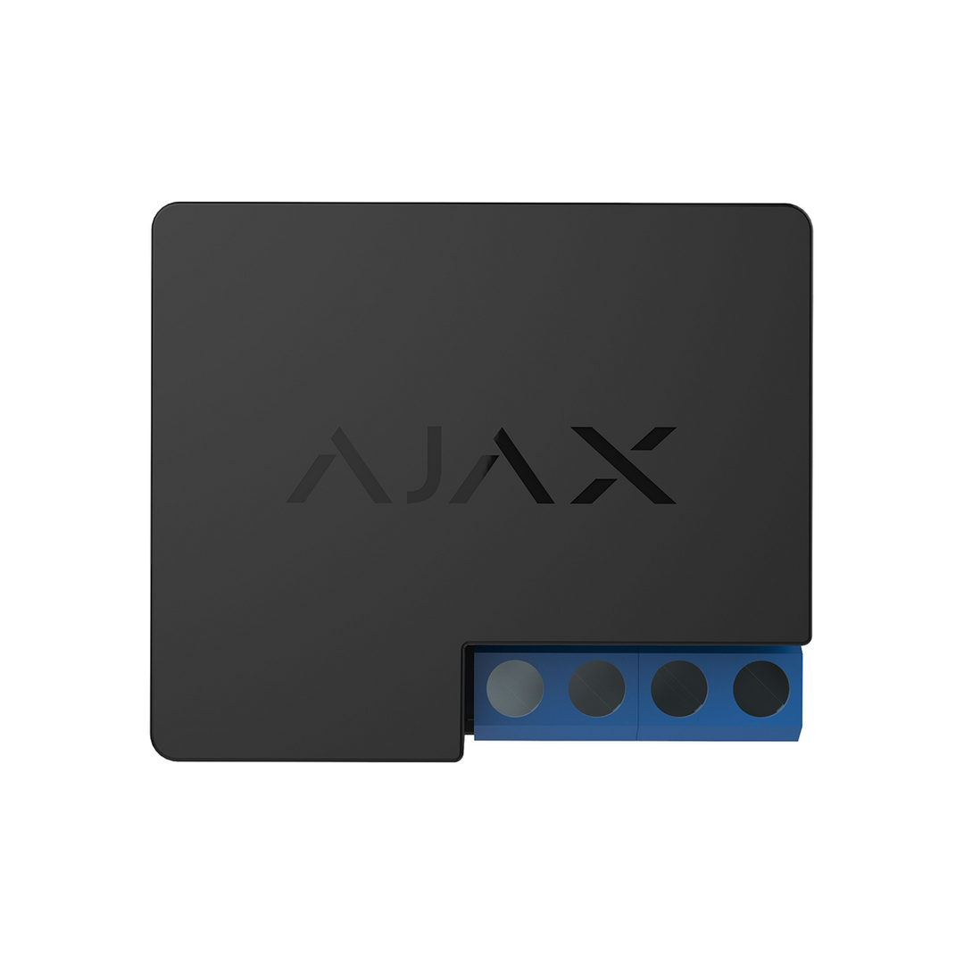 Ajax WallSwitch BL, 110–230 VAC Relais, integriert