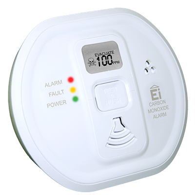 Ei Electronics Ei208DW CO-Detektor mit Display und 10-Jahres-Lithiumbatterie