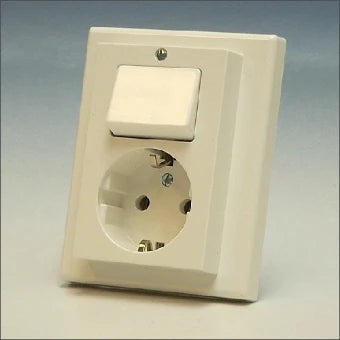 SCHNEIDER 278319 Schakelaar/Steckdose combinatie