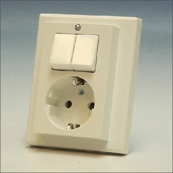 SCHNEIDER 278219 Schakelaar/Steckdose combinatie