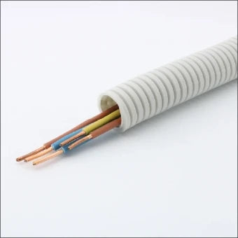DYNAMIC FLBU500130 Kunststof installatiebuis, voorbedraad