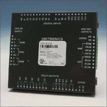 UNITRONICS V200-18-E1B PLC analoge/digitale in- und uitgangsmodule 138 mm