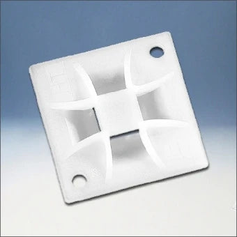 HELLERMANN 151-10901 QM20-PA66-NA (100) Bevestigingssokkel en -element voor kabelbundelband
