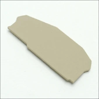 CONTA-CLIP 3701.2 ZAP 2.5/3A BEIGE Eindplaat rijgklem