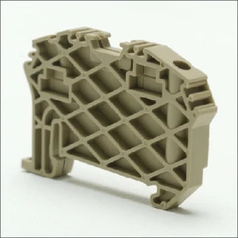 CONTA-CLIP 3748.2 ZES 35 BEIGE Eindsteun rijgklem