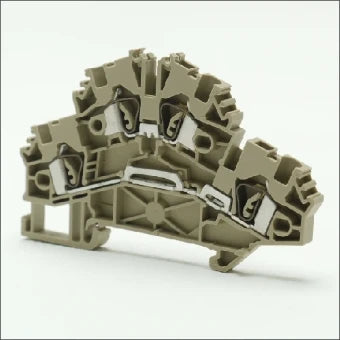 CONTA-CLIP 3562.2 ZRKD 2.5 BEIGE Verbindingsrijgklem